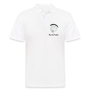 Thermal Hunter - Gleitschirm Shirt - Männer Poloshirt - Weiß - Vorne - Kai (181cm)