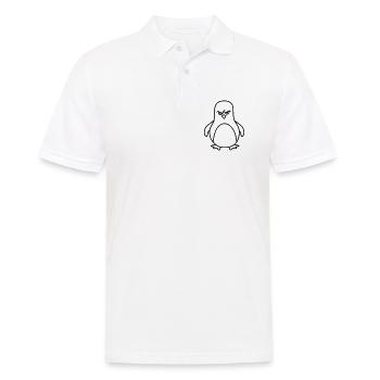 penguin - Men's Polo Shirt - white - Front - Kai (181cm)