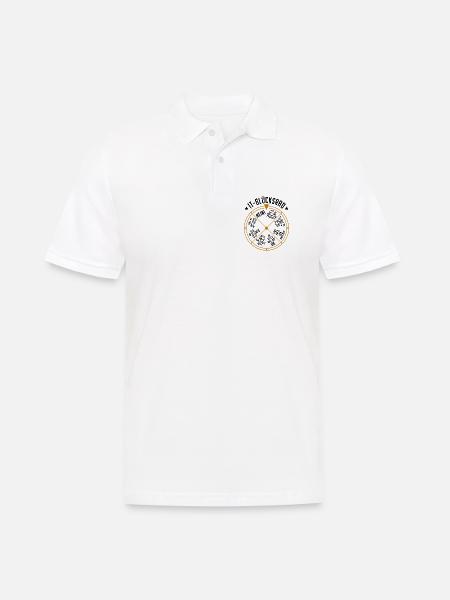IT Support Glücksrad Service Desk IT Helpdesk Nerd - Männer Poloshirt - Weiß