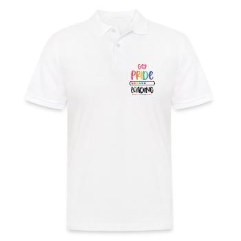 LGBTQ Pride Month - Gay Pride. Loading - Men's Polo Shirt - white - Front - Kai (181cm)