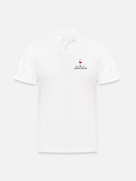 Lage besäufniserregend - Männer Poloshirt - Weiß