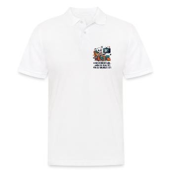 Horror Filme Realität Grusel Humor - Männer Poloshirt - Weiß - Vorne - Kai (181cm)