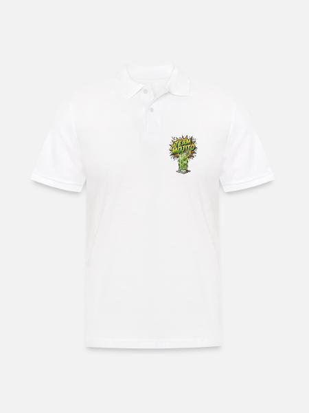 JGA Mojito Cocktail Barkeeper - Männer Poloshirt - Weiß