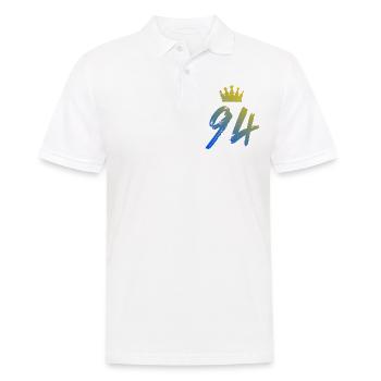 94 Couronne numérique - Polo Homme - blanc - Devant - Kai (181cm)