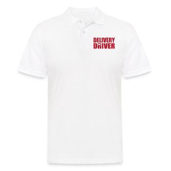Chauffeur-livreur - Polo Homme - blanc - Devant - Kai (181cm)