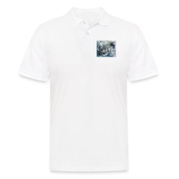 Rose - Polo Homme - blanc - Devant - Kai (181cm)