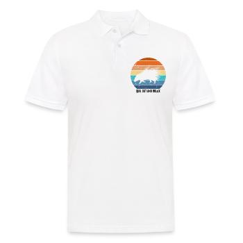 Porcupines Designs for Animal Lovers Rodent - Men's Polo Shirt - white - Front - Kai (181cm)