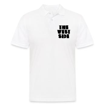 The West Side - Men's Polo Shirt - white - Front - Kai (181cm)