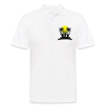 Insel Party Feiern Bier - Männer Poloshirt - Weiß - Vorne - Kai (181cm)