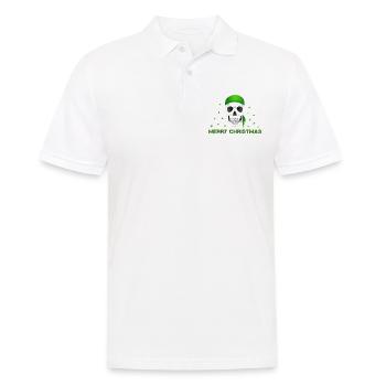 Merry Christmas - Men's Polo Shirt - white - Front - Kai (181cm)