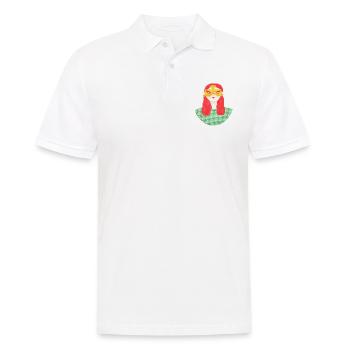 coureur de jupons - Polo Homme - blanc - Devant - Kai (181cm)