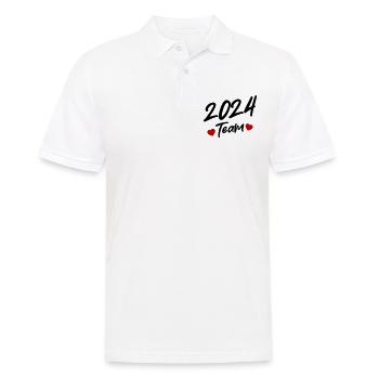 Cœur d’équipe 2024 - Polo Homme - blanc - Devant - Kai (181cm)
