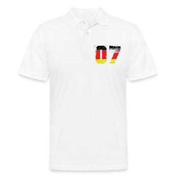 7 Number Germany Jersey - Men's Polo Shirt - white - Front - Kai (181cm)