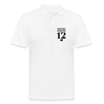 Douze Points Australie Eurovision - Polo Homme - blanc - Devant - Kai (181cm)