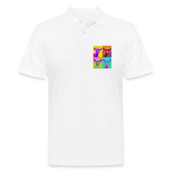 Ziegen Ziege - Männer Poloshirt - Weiß - Vorne - Kai (181cm)