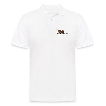 Finder1 2 - Männer Poloshirt - Weiß - Vorne - Kai (181cm)