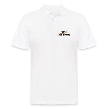 Finder2 1 - Männer Poloshirt - Weiß - Vorne - Kai (181cm)