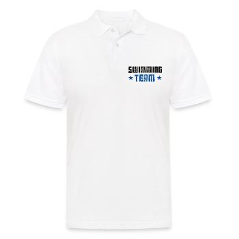 Équipe de natation - Polo Homme - blanc - Devant - Kai (181cm)