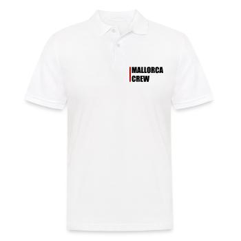 Mallorca Crew - Männer Poloshirt - Weiß - Vorne - Kai (181cm)
