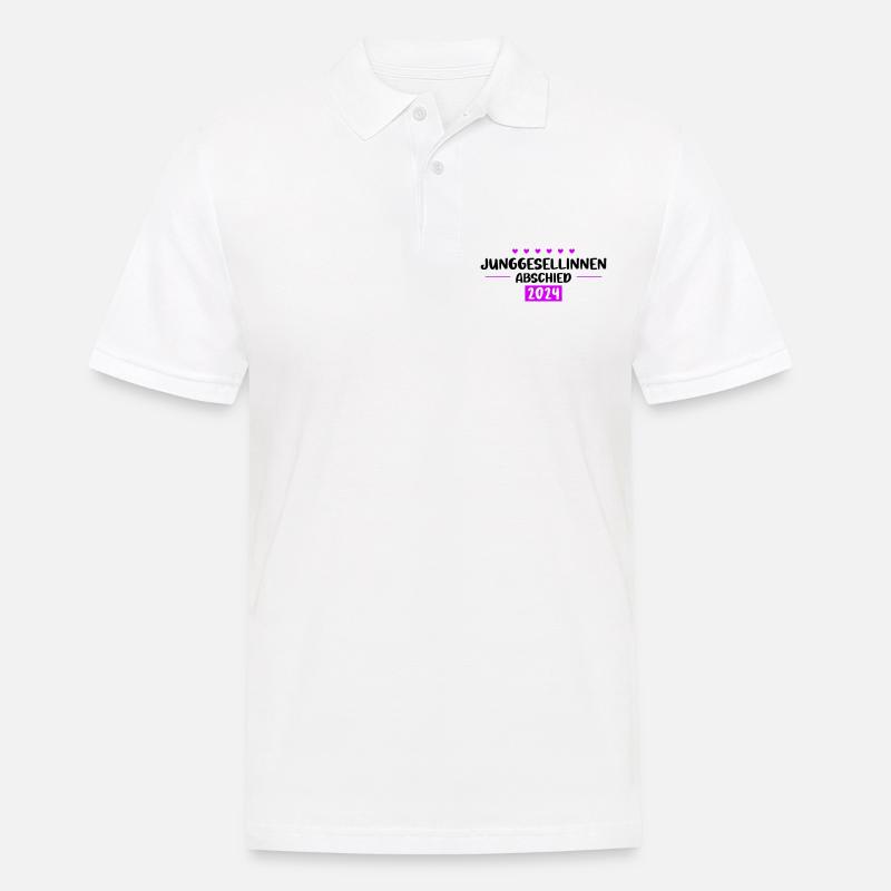Jga 2024 Junggesellinnenabschied - Männer Poloshirt - Weiß