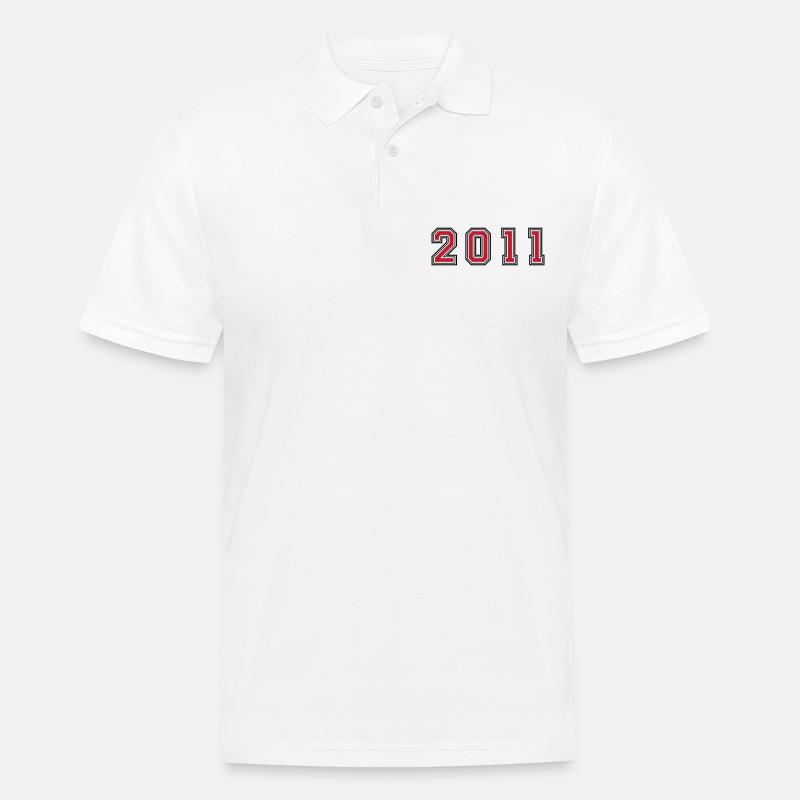 Numéro de l’année 2011 - Polo Homme - blanc