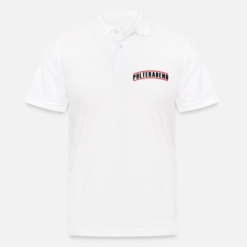 Polterabend Junggesellenabschied - Männer Poloshirt - Weiß