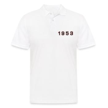 Numéro de l’année 1953 - Polo Homme - blanc - Devant - Kai (181cm)