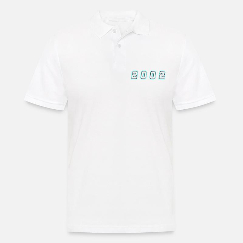 Numéro de l’année 2002 - Polo Homme - blanc