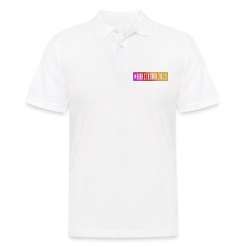 Barcelona 2023 - Männer Poloshirt - Weiß - Vorne - Kai (181cm)