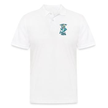 Zahn Zahnlücke Zahnarztpraxis ziehen Kinder Zähne - Männer Poloshirt - Weiß - Vorne - Kai (181cm)