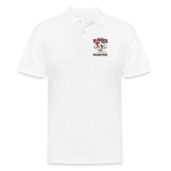 Hühnerei Liebhaber Huhn legt frische Frühstücksei - Männer Poloshirt - Weiß - Vorne - Kai (181cm)