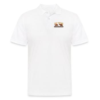 Stock Exchanges Invest Money Bear Market Savings Plan Securities - Men's Polo Shirt - white - Front - Kai (181cm)