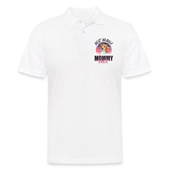 Best Beagle-Mama Ever - Men's Polo Shirt - white - Front - Kai (181cm)