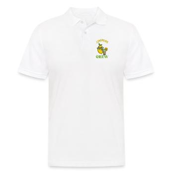 Zitronen Crew Limo Zitronengeschenk Lemon Fan - Männer Poloshirt - Weiß - Vorne - Kai (181cm)