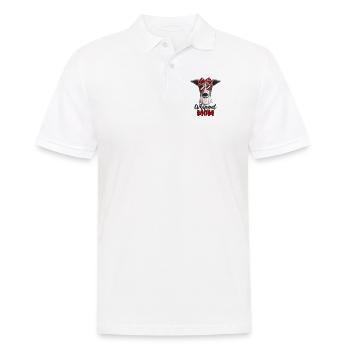 Dog breed Whippet Mom dog owner dog pet - Men's Polo Shirt - white - Front - Kai (181cm)