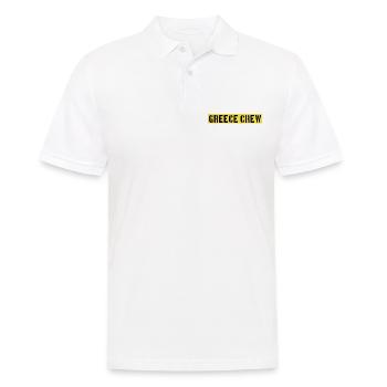 Greece Crew - Männer Poloshirt - Weiß - Vorne - Kai (181cm)