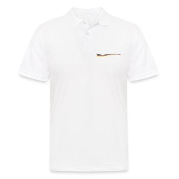 Ligne Allemagne - Polo Homme - blanc - Devant - Kai (181cm)