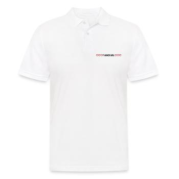 Fermier Fille Fille Coeur Amour - Polo Homme - blanc - Devant - Kai (181cm)