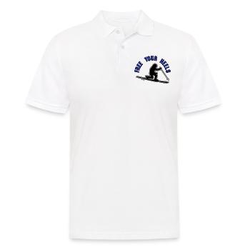 libérer vos talons z3 - Polo Homme - blanc - Devant - Kai (181cm)