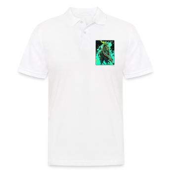 Anime Manga Cyborg: Royal Destroyer - Men's Polo Shirt - white - Front - Kai (181cm)