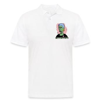 It is what it is: Queer, Gay, LGBTQ+ - Men's Polo Shirt - white - Front - Kai (181cm)