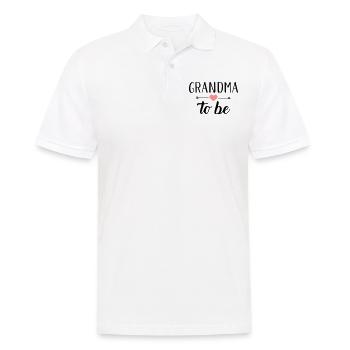 Oma - Männer Poloshirt - Weiß - Vorne - Kai (181cm)
