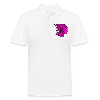 Viking Woman Viking Warrior - Men's Polo Shirt - white - Front - Kai (181cm)