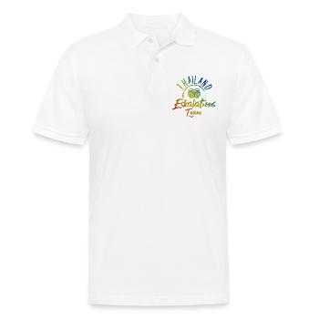 Escalade en Thaïlande - Polo Homme - blanc - Devant - Kai (181cm)