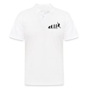 Pole Sport Dance Evolution Dancer Acrobatics - Polo Homme - blanc - Devant - Kai (181cm)