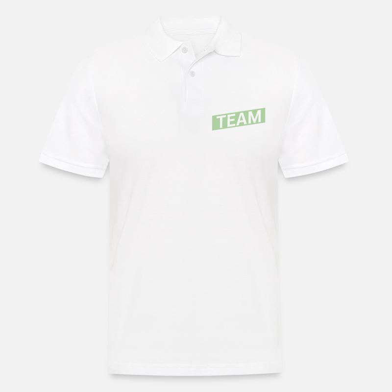 Climbing Team - Männer Poloshirt - Weiß