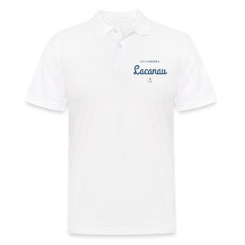 On embarque à Lacanau - Polo Homme - blanc - Devant - Kai (181cm)