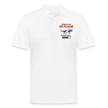 RC Model Planes Avion Pilote Drôle cadeau - Polo Homme - blanc - Devant - Kai (181cm)