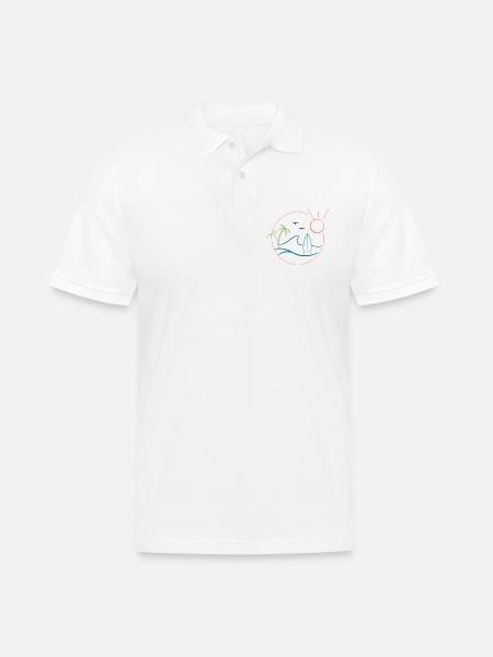 Surfer - Polo Homme - blanc