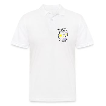 Wetterkarte Wetter Deutschland - Männer Poloshirt - Weiß - Vorne - Kai (181cm)